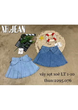 VÁY SỌT XOÈ BÉ GÁI